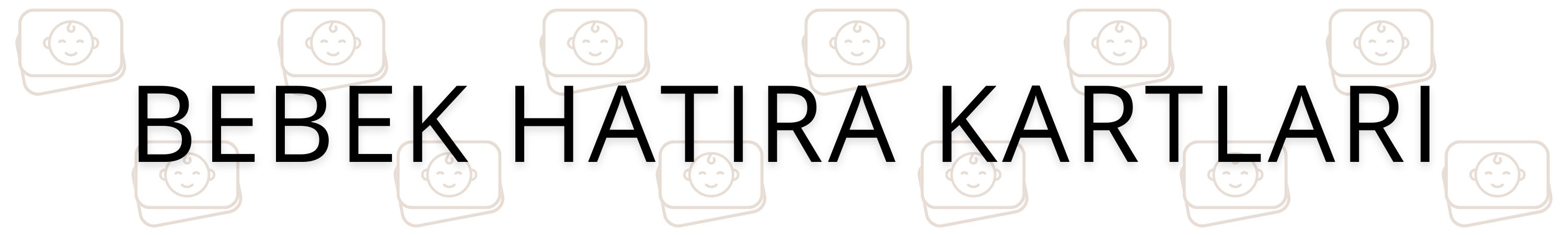 Bebek Hatıra Kartları