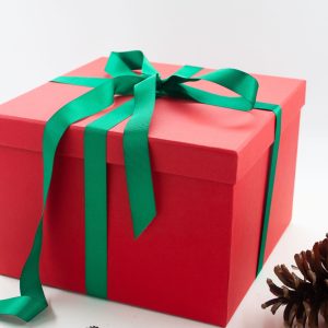 Kırmızı Giftbox Büyük Hediye Kutusu