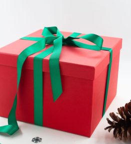 Kırmızı Giftbox Büyük Hediye Kutusu